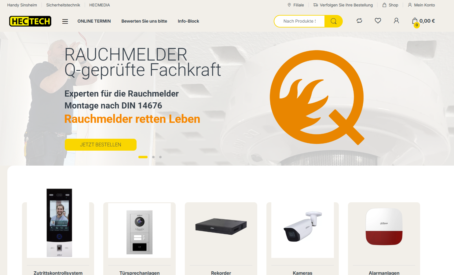 Sicherheitstechnik Shop